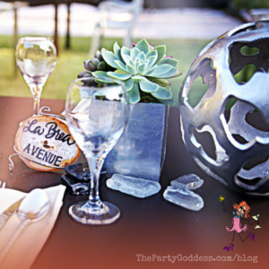 Wedding Table Decorations You'll Want To Copy! We're talkin' table decor! The Party Goddess, LA's best event planner, shares a variety of wedding table decorations that impressed her most recent brides! Check it out at https://thepartygoddess.com/wedding-table-decorations-youll-want-copy #weddingplanner #partyplanner #eventprofs #maiasphoto #thebecker @christinechang - industrial table decor image
