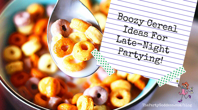 Boozy Cereal Ideas For Late-Night Partying