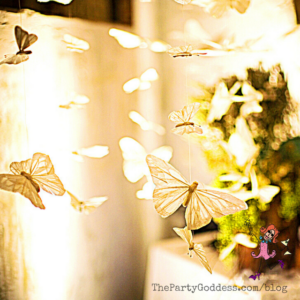 Buh-Bye Winter! Fresh Ideas For Spring Decor! New season, new look! The Party Goddess!, LA's best full service event planner, shares spring decor ideas to make your next party ridiculously fabulous! #partyplanner #eventprofs - butterflies image