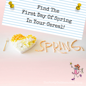Find The First Day Of Spring In Your Cereal!