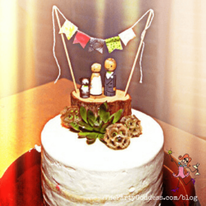 Gorgeous Wedding Cake Ideas Eat Slice Love - photo 4 - bride & groom cake topper