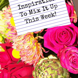 Pop! Color Inspiration To Mix It Up This Week! - Pinterest title image