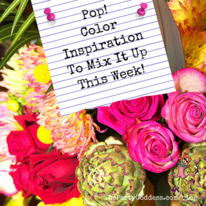 Pop! Color Inspiration To Mix It Up This Week! What inspires you? The Party Goddess!, LA's best full service party planner, goes bold with color inspiration for your next ridiculously fab event! Check it out at https://thepartygoddess.com/pop-color-inspiration-mix-it-up @christinechang @maiasphoto #thebecker #eventplanner #eventprofs - recap image