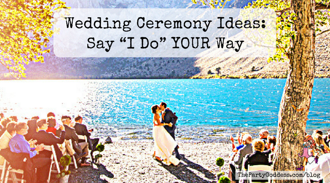 Wedding Ceremony Ideas: Say "I Do" YOUR Way! Where and how will you say "I do"? The Party Goddess!, LA's best full service event planner, shares ideas to make your wedding ceremony ridiculously fab! Check it out at https://thepartygoddess.com/wedding-ceremony-ideas-your-way @maiasphoto @christinechang #thebecker #minaretphotography #weddingplanner - blog image