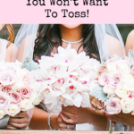 Wedding Flower Bouquets You Won’t Want To Toss! - Pinterest title image