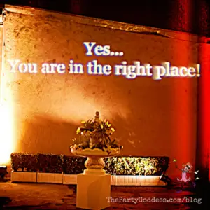 Express Yourself! Awesome Event Signage Ideas! | The Party Goddess!