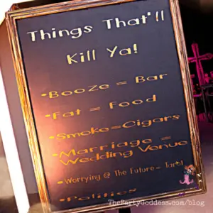Express Yourself! Awesome Event Signage Ideas! | The Party Goddess!
