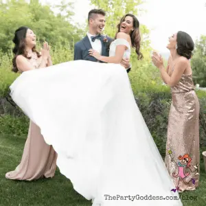 Photo Envy: Album-Worthy Wedding Party Pics! | The Party Goddess!