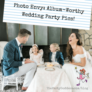 Photo Envy: Album-Worthy Wedding Party Pics! | The Party Goddess!