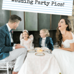 Photo Envy: Album-Worthy Wedding Party Pics! - Pinterest title image