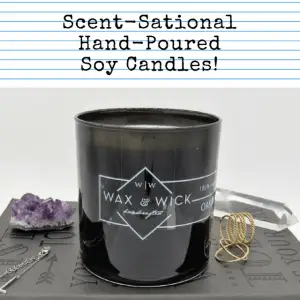 Scent-Sational Hand-Poured Soy Candles!