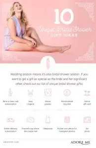 Unique Bridal Shower Gifts & Party Themes!