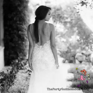 Portrait Perfect Black And White Wedding Photos | The Party Goddess!