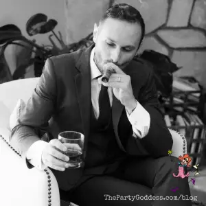 Portrait Perfect Black And White Wedding Photos | The Party Goddess!