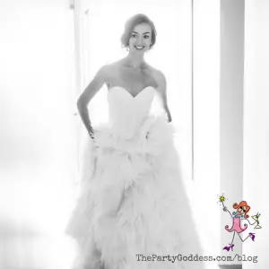 Portrait Perfect Black And White Wedding Photos | The Party Goddess!
