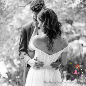Portrait Perfect Black And White Wedding Photos | The Party Goddess!