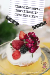 Plated Desserts You’ll Want To Save Room For – Pinterest image