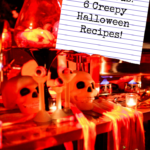 Bloody Delicious! 6 Creepy Halloween Recipes! - Pinterest title image
