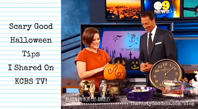 Scary Good Halloween Tips I Shared On KCBS TV!