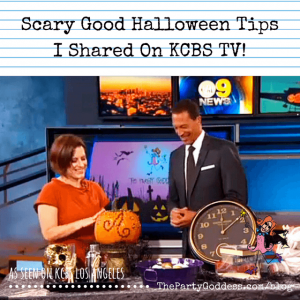 Scary Good Halloween Tips I Shared On KCBS TV!