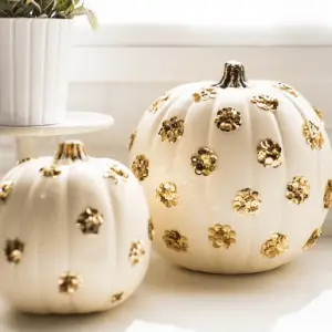 Toss The Knife! No Carve Pumpkin Ideas! | The Party Goddess!