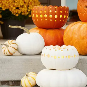 Toss The Knife! No Carve Pumpkin Ideas! | The Party Goddess!