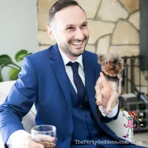 Blue Crush! Loving The Blue Suit Wedding Trend! | The Party Goddess!