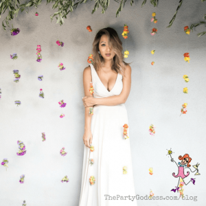 How To Up The Pretty Factor With Fresh Flowers! | The Party Goddess!