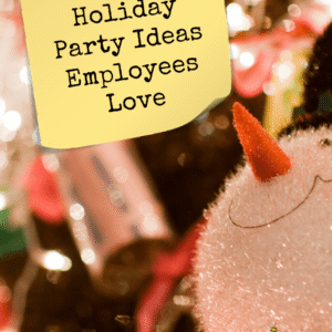 10 Corporate Holiday Party Ideas Employees Love - Pinterest title image