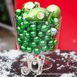 How To Deck The Halls With Christmas Ornaments! | The Party Goddess!