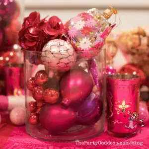 How To Deck The Halls With Christmas Ornaments! | The Party Goddess!