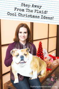 Step Away From The Plaid! Cool Christmas Ideas! - Pinterest title image