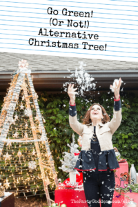 Go Green! (Or Not!) Alternative Christmas Tree! - Pinterest title image