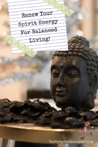 Renew Your Spirit Energy For Balanced Living - Pinterest title image