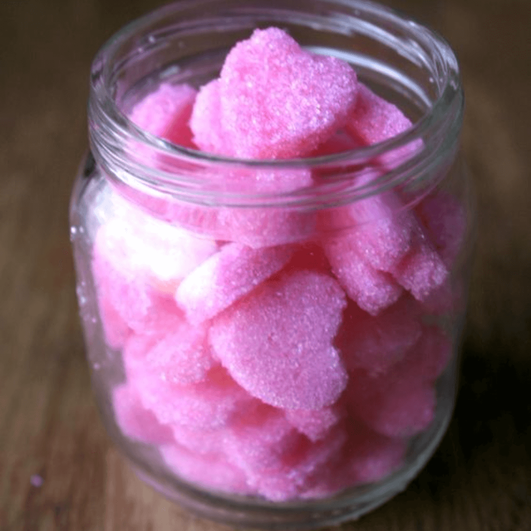 22 Valentine Brunch Ideas For Friendsgiving - pink heart sugar cubes ...