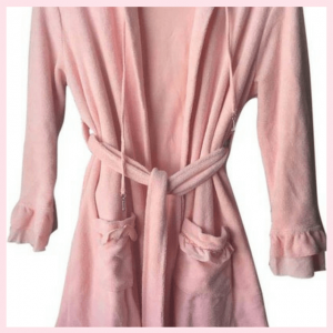 pink robe