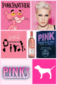 "pink" collage
