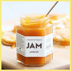 Colorful Spring Sweets & Artisan Confections! - jar of Ayako Family apricot jam