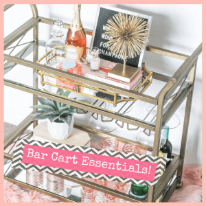 Drink Trends For Coffee, Spirits, Beer & More! - bar cart essentials