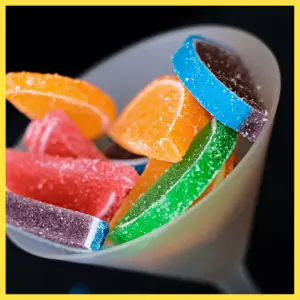 Get Lucky With Green & Rainbow Everything! - colorful gummy candy