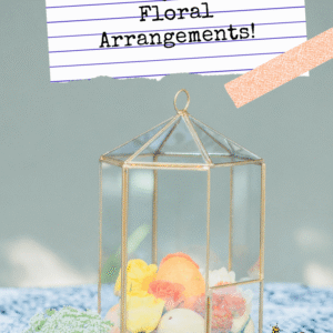 Spring Centerpieces Beyond Floral Arrangements! - Pinterest title image