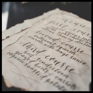 2018 Wedding Trend Predictions From The Experts - writing in calligraphy