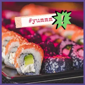 2018 Wedding Food Trends And Seasonal Menus! - sushi