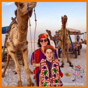 12 ‘Not Your Same Old Mother’s Day’ Ideas! - Marley and Stanley in India with camels