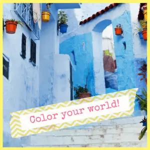 2018 Travel Trends: Around The World And Back! - blue washed buildings