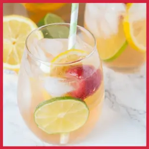 Picnics, BBQ & Boozy Menus For Memorial Day! - white sangria
