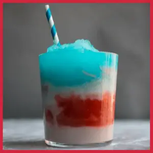 Picnics, BBQ & Boozy Menus For Memorial Day! - red white and blue daiquiri