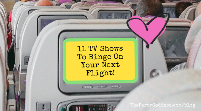 11 TV Shows To Binge On Your Next Flight! - blog title image