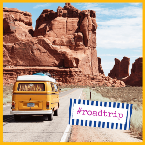 15 Best Trip Planning Hacks To Help You Save! - yellow van on a road to red rocks