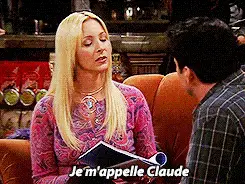 Language And Culture Tips For Vacation Travel! - Phoebe on Friends speaking in French gif